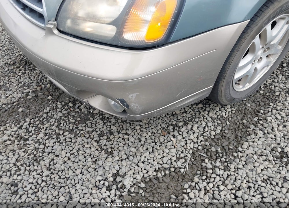 2000 SUBARU OUTBACK VIN: 4S3BH6658Y6672839