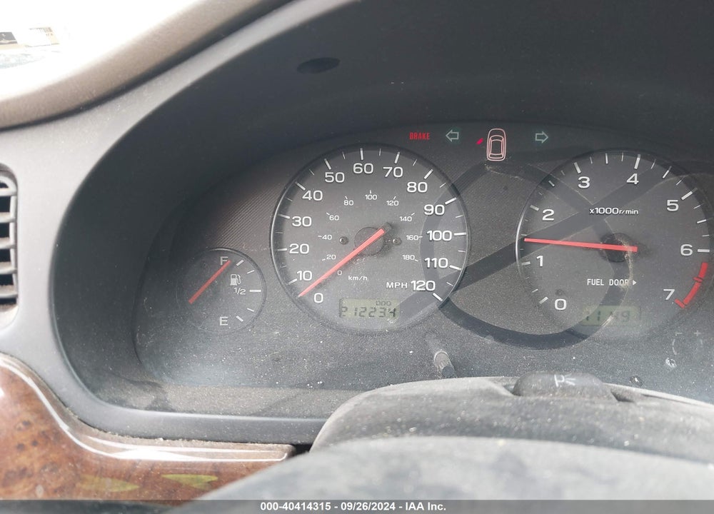 2000 SUBARU OUTBACK VIN: 4S3BH6658Y6672839