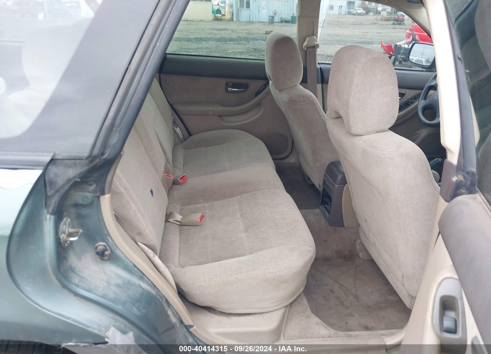 2000 SUBARU OUTBACK VIN: 4S3BH6658Y6672839