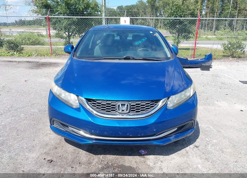 2013 HONDA CIVIC LX VIN: 19XFB2F56DE074085