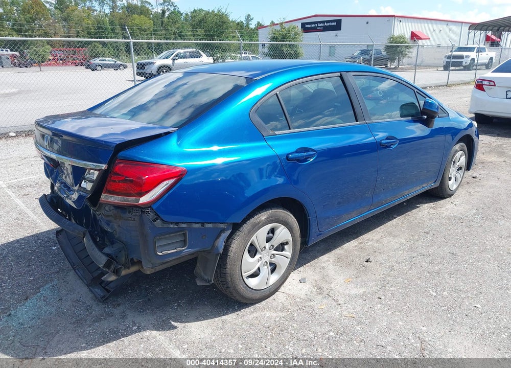 2013 HONDA CIVIC LX VIN: 19XFB2F56DE074085