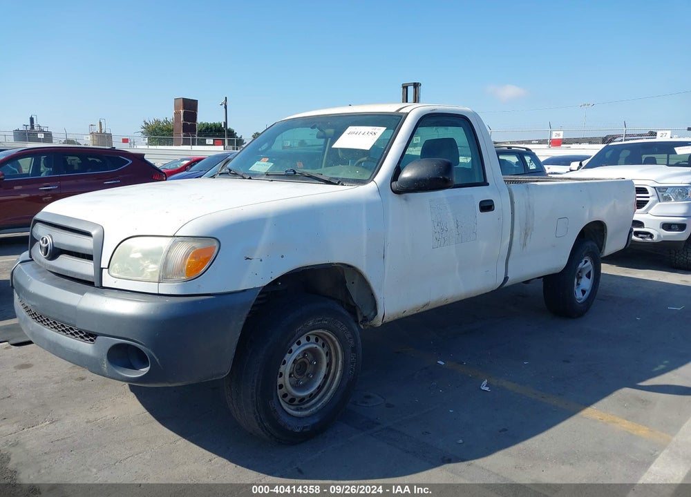 2005 TOYOTA TUNDRA VIN: 5TBJU32115S454545