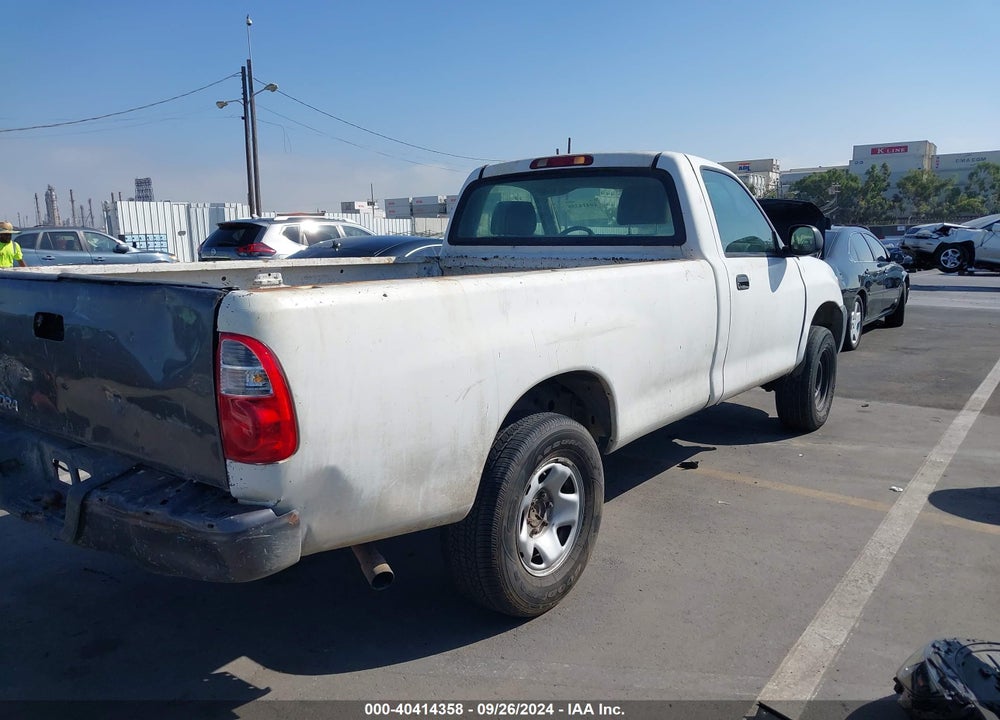 2005 TOYOTA TUNDRA VIN: 5TBJU32115S454545