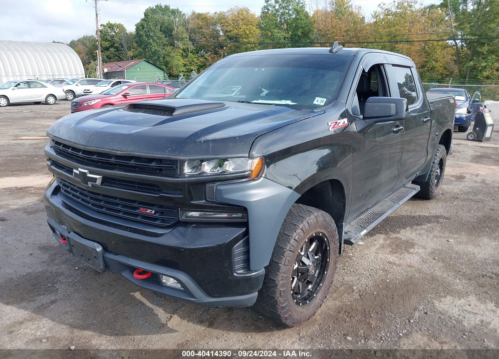 2020 CHEVROLET SILVERADO 1500 4WD SHORT BED LT TRAIL BOSS VIN: 3GCPYFED7LG105429