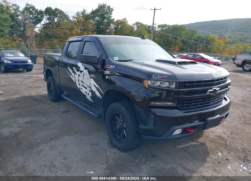 2020 CHEVROLET SILVERADO 1500 4WD SHORT BED LT TRAIL BOSS VIN: 3GCPYFED7LG105429