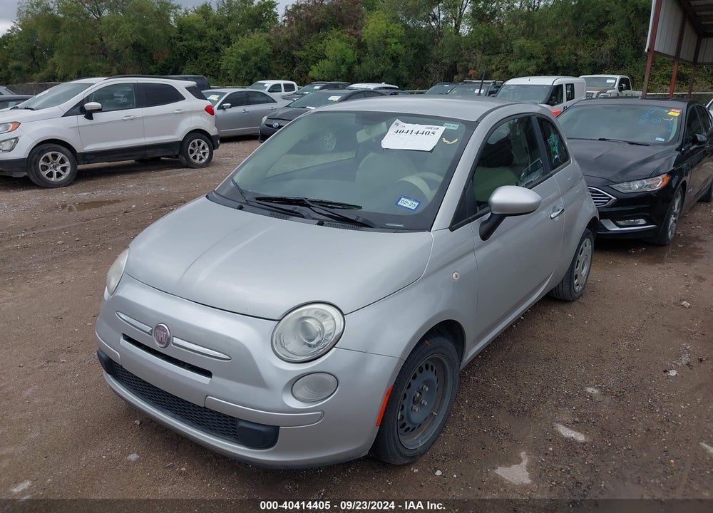 2012 FIAT 500 POP VIN: 3C3CFFAR4CT365921
