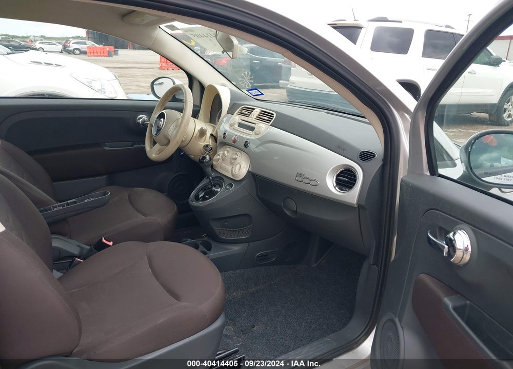 2012 FIAT 500 POP VIN: 3C3CFFAR4CT365921