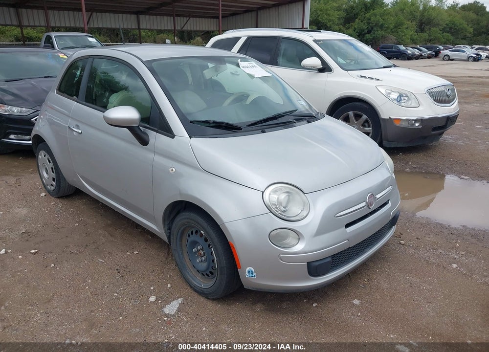 2012 FIAT 500 POP VIN: 3C3CFFAR4CT365921