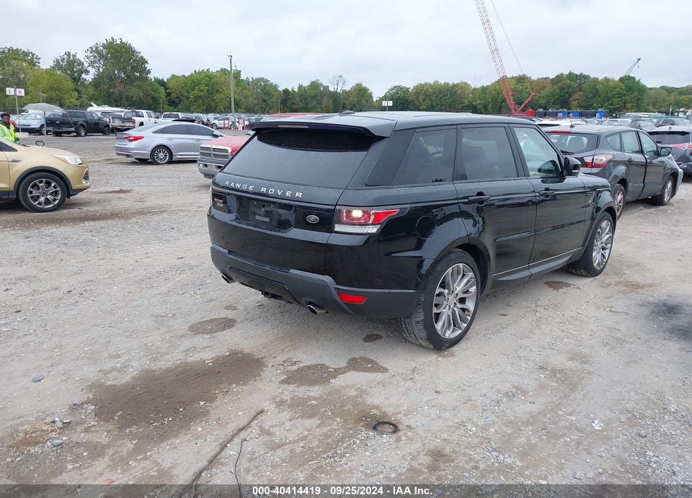 2015 LAND ROVER RANGE ROVER SPORT 5.0L V8 SUPERCHARGED VIN: SALWR2TF1FA509019
