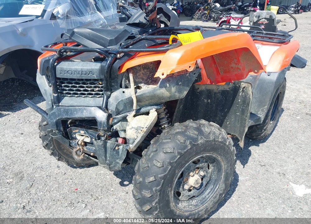 2014 HONDA TRX420 FA VIN: 1HFTE414XE4002027