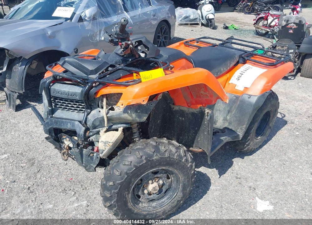 2014 HONDA TRX420 FA VIN: 1HFTE414XE4002027