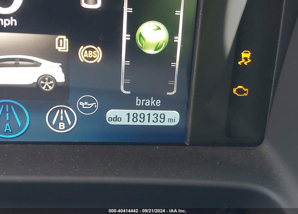 2012 CHEVROLET VOLT VIN: 1G1RG6E42CU115027