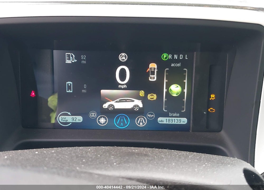 2012 CHEVROLET VOLT VIN: 1G1RG6E42CU115027