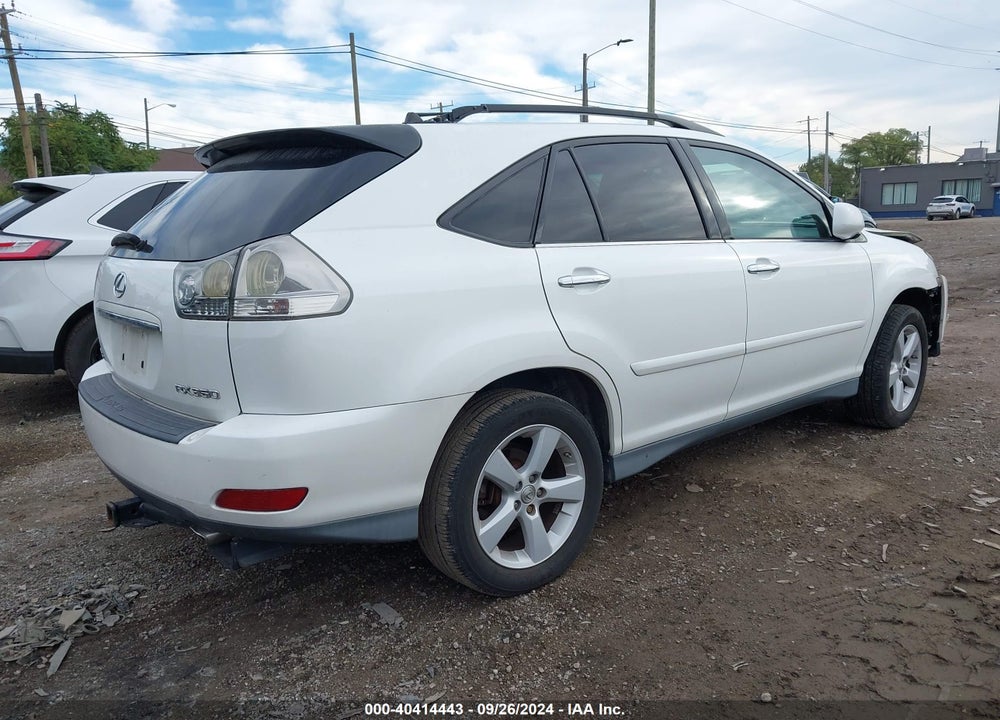 2008 LEXUS RX 350 VIN: 2T2GK31U08C027904