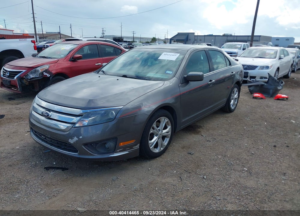 2012 FORD FUSION SE VIN: 3FAHP0HAXCR258421