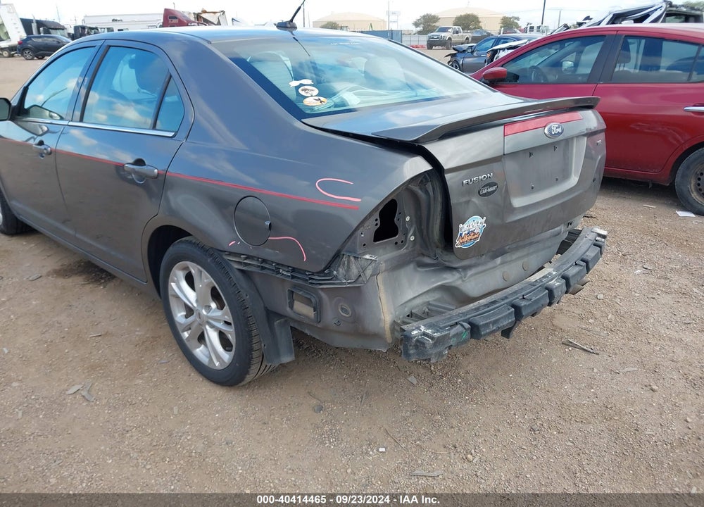 2012 FORD FUSION SE VIN: 3FAHP0HAXCR258421