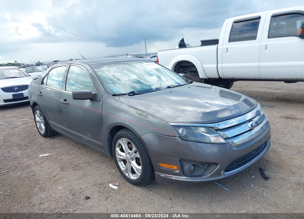 2012 FORD FUSION SE VIN: 3FAHP0HAXCR258421