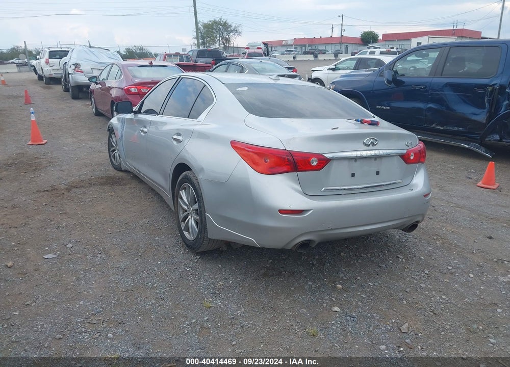 2014 INFINITI Q50 PREMIUM VIN: JN1BV7AP7EM681596