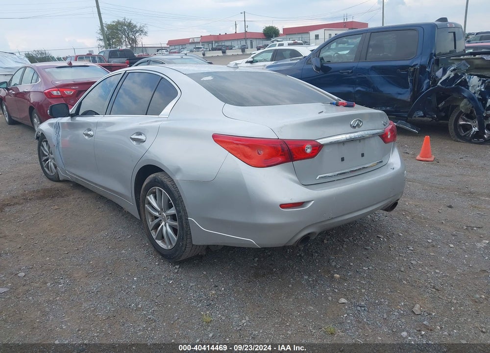2014 INFINITI Q50 PREMIUM VIN: JN1BV7AP7EM681596
