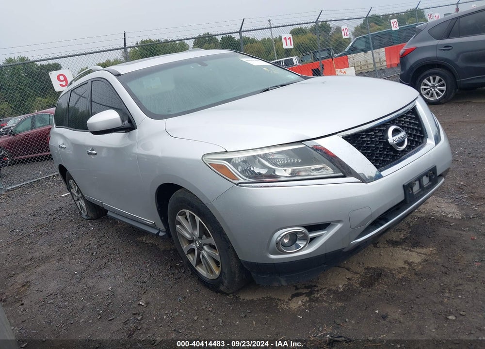 2014 NISSAN PATHFINDER SL VIN: 5N1AR2MM7EC620896
