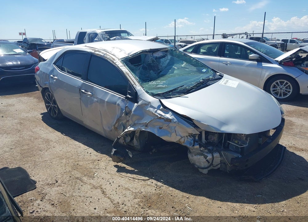 2018 TOYOTA COROLLA SE VIN: 2T1BURHE4JC103902