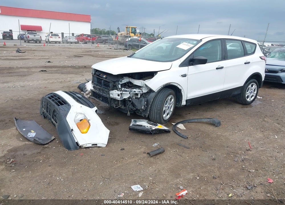 2017 FORD ESCAPE S VIN: 1FMCU0F78HUE85560