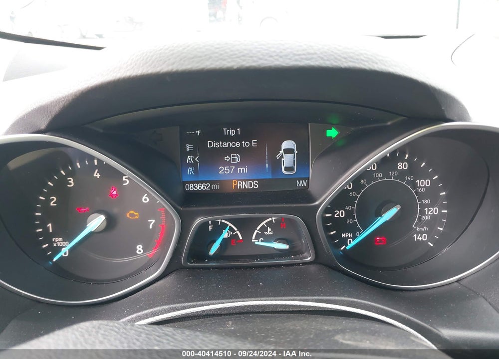 2017 FORD ESCAPE S VIN: 1FMCU0F78HUE85560
