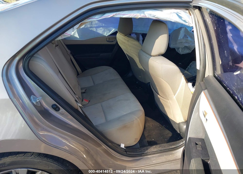 2016 TOYOTA COROLLA VIN: 2T1BURHE7GC652163