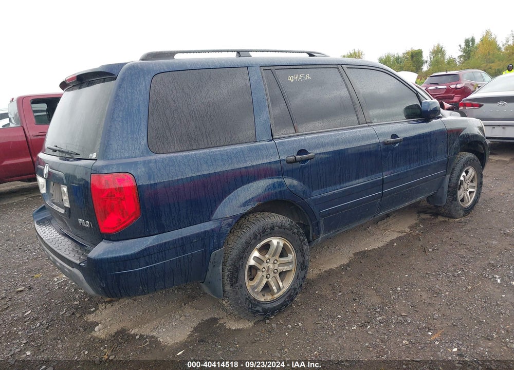 2004 HONDA PILOT EX-L VIN: 2HKYF18524H568265