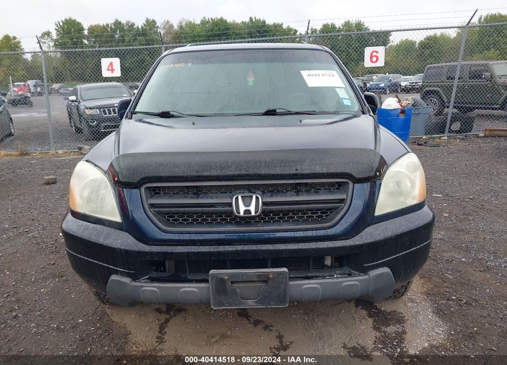 2004 HONDA PILOT EX-L VIN: 2HKYF18524H568265