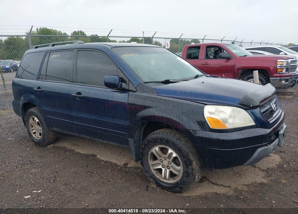 2004 HONDA PILOT EX-L VIN: 2HKYF18524H568265