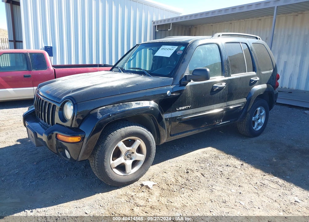 2004 JEEP LIBERTY LIMITED EDITION VIN: 1J4GL58K54W187435