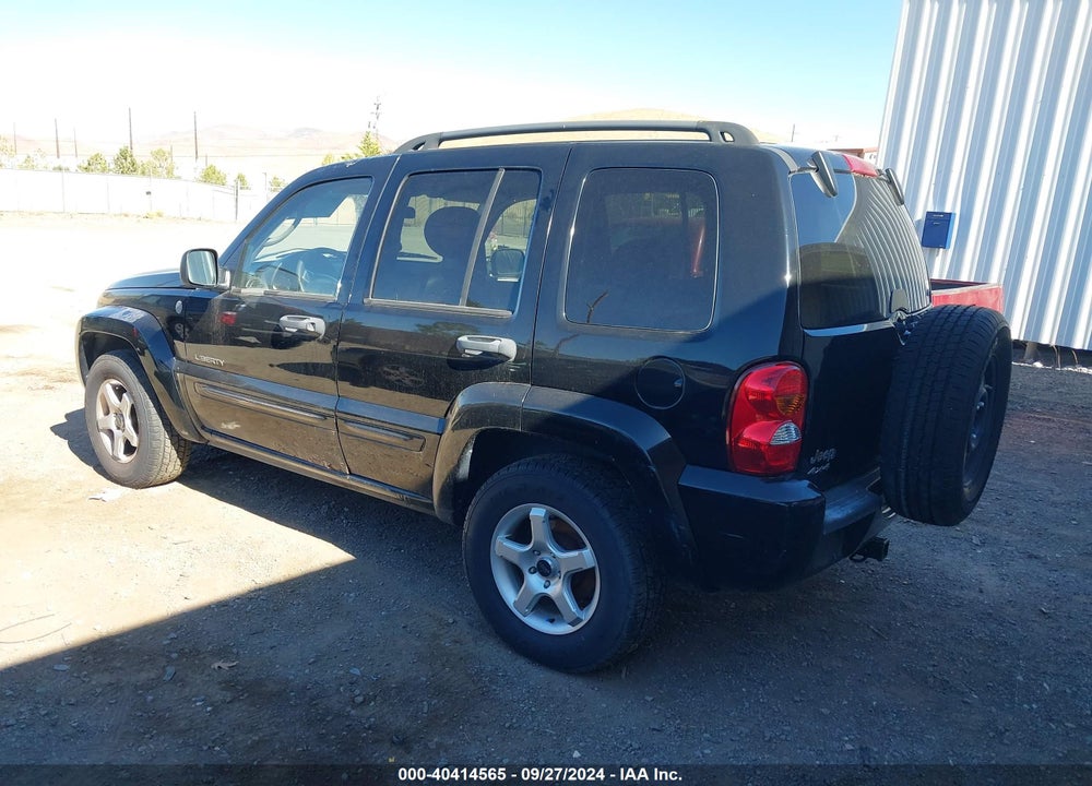 2004 JEEP LIBERTY LIMITED EDITION VIN: 1J4GL58K54W187435