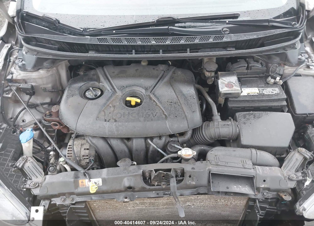 2013 HYUNDAI ELANTRA GLS VIN: 5NPDH4AE0DH321587