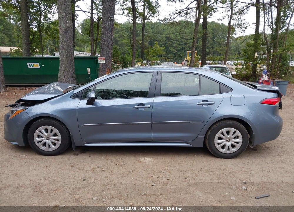 2022 TOYOTA COROLLA HYBRID LE VIN: JTDEAMDE3N3002850