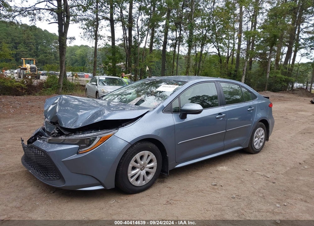 2022 TOYOTA COROLLA HYBRID LE VIN: JTDEAMDE3N3002850