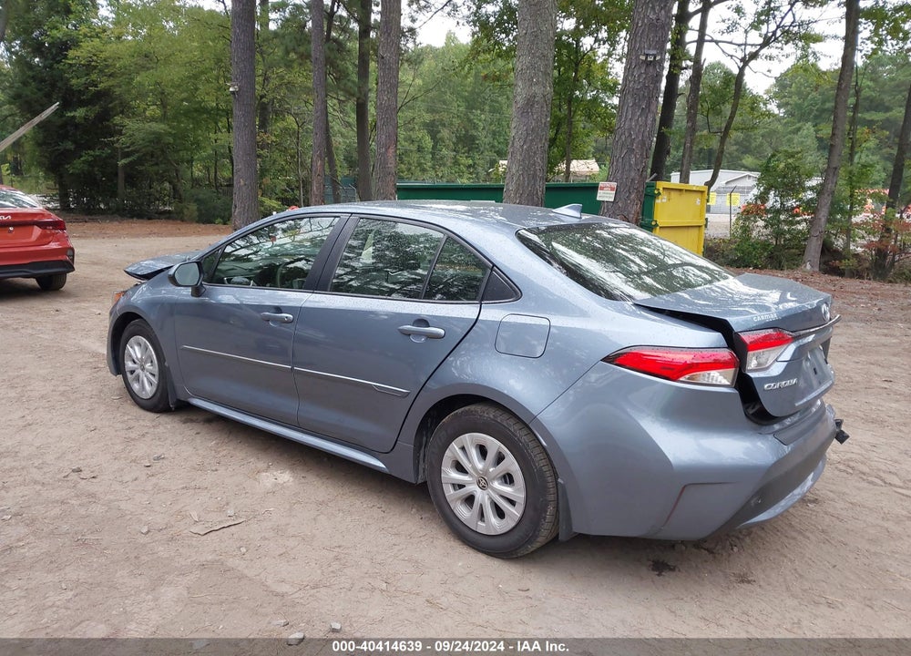 2022 TOYOTA COROLLA HYBRID LE VIN: JTDEAMDE3N3002850