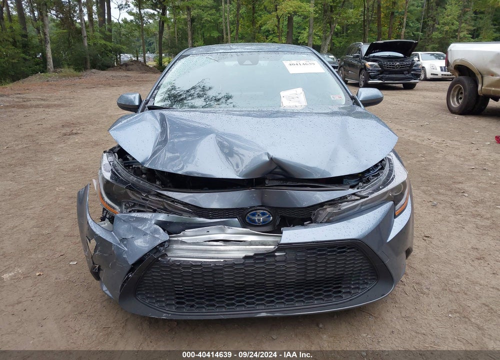 2022 TOYOTA COROLLA HYBRID LE VIN: JTDEAMDE3N3002850