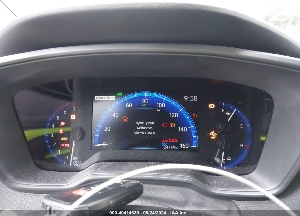 2022 TOYOTA COROLLA HYBRID LE VIN: JTDEAMDE3N3002850