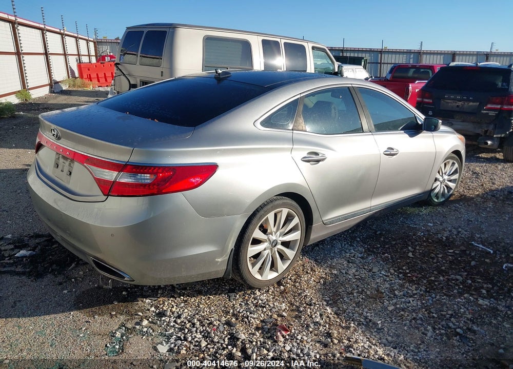 2012 HYUNDAI AZERA VIN: KMHFH4JG4CA193494