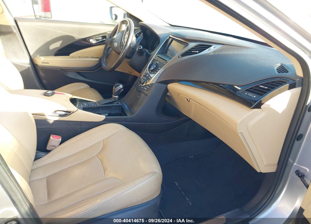 2012 HYUNDAI AZERA VIN: KMHFH4JG4CA193494