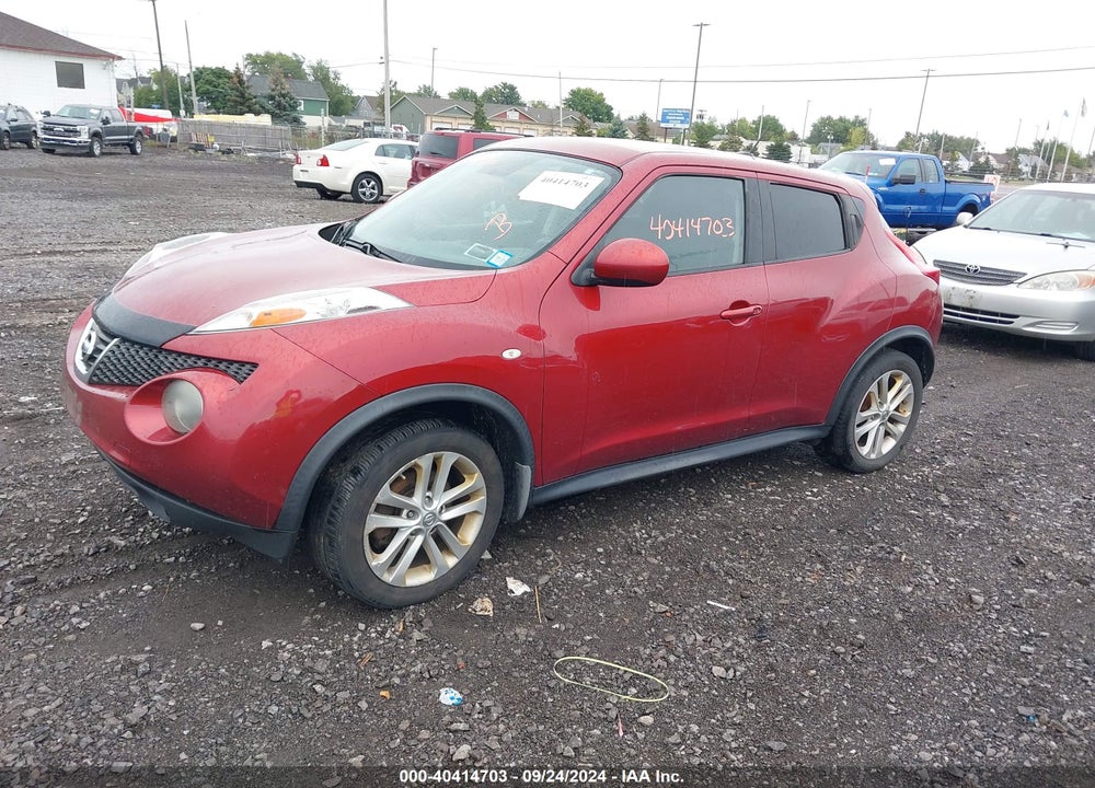 2011 NISSAN JUKE SV VIN: JN8AF5MV4BT016245
