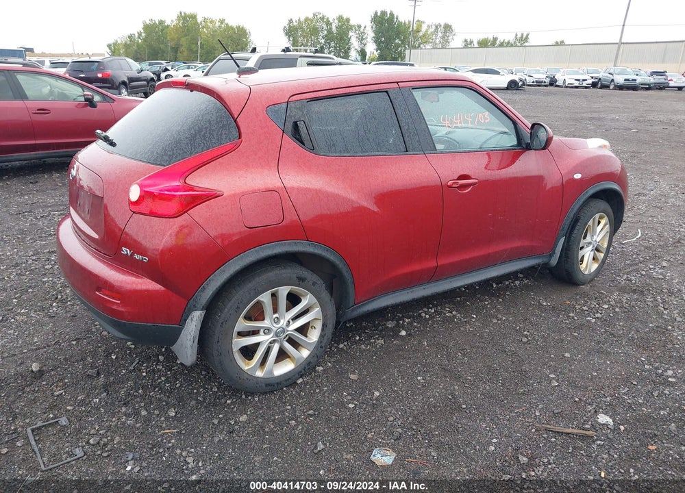 2011 NISSAN JUKE SV VIN: JN8AF5MV4BT016245