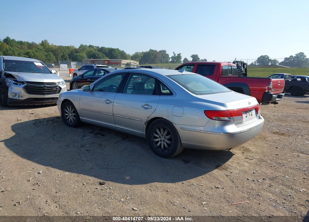 2009 HYUNDAI AZERA LIMITED VIN: KMHFC46F99A370922
