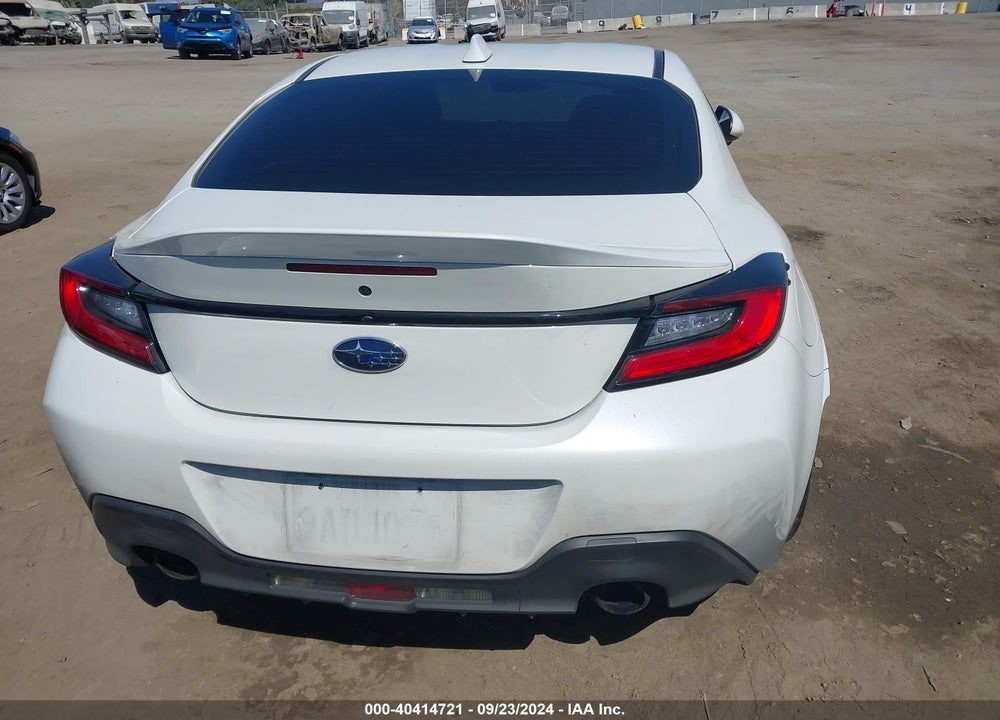 2022 SUBARU BRZ LIMITED VIN: JF1ZDBE1XN9702800