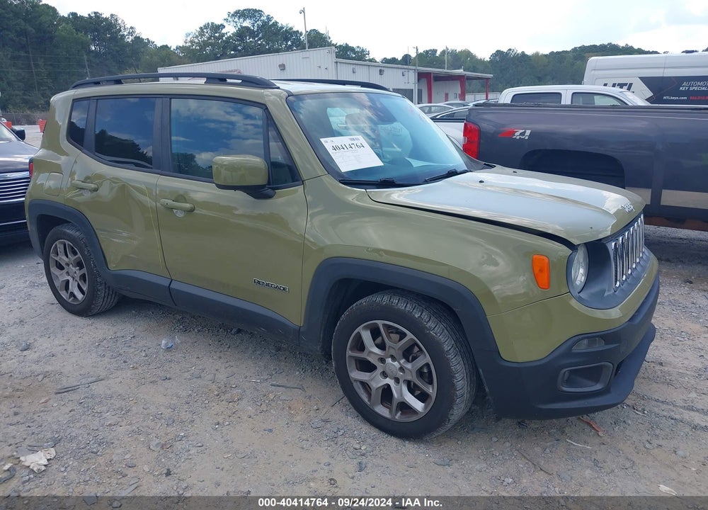 2015 JEEP RENEGADE LATITUDE VIN: ZACCJABT5FPB51359