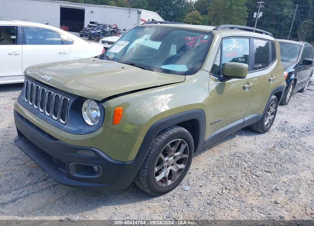 2015 JEEP RENEGADE LATITUDE VIN: ZACCJABT5FPB51359