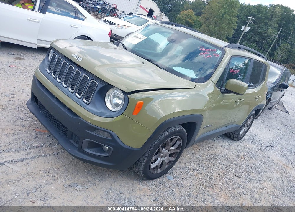 2015 JEEP RENEGADE LATITUDE VIN: ZACCJABT5FPB51359