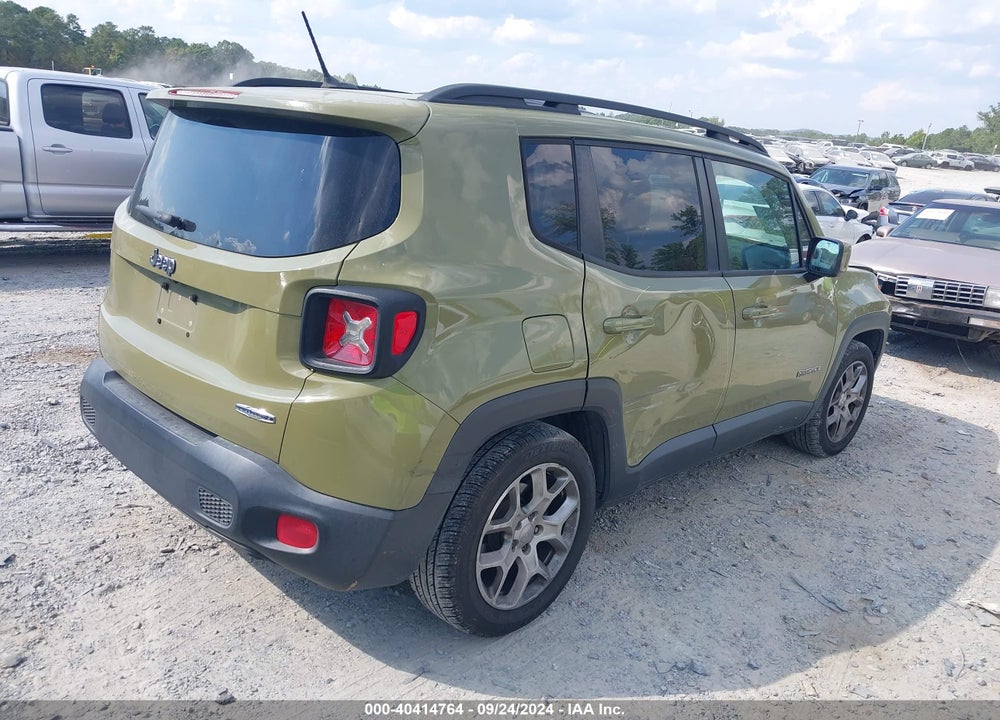 2015 JEEP RENEGADE LATITUDE VIN: ZACCJABT5FPB51359