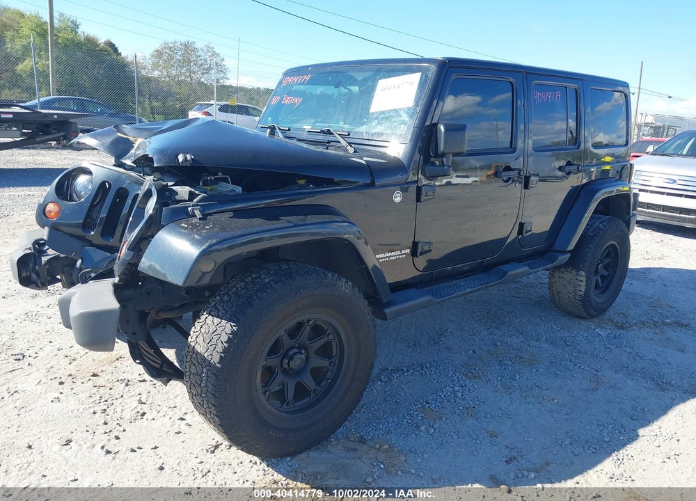 2012 JEEP WRANGLER UNLIMITED SAHARA VIN: 1C4BJWEG2CL280540